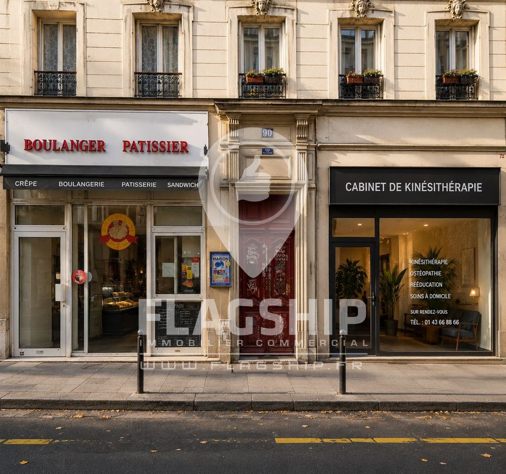 Local Commercial à louer - Paris (75000) - 90 m²